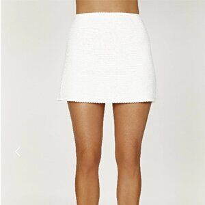 Meshki Kyra Waffle Mini Skirt